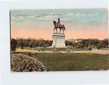 Postcard Washington Statue Public Garden Boston Massachusetts USA picture