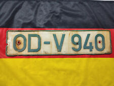 Germany German Tax Reduced License Plate - Bad Oldesloe / Kreis Stormarn – Schle picture