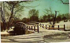 Vintage Postcard- Old North Bridge, Concord, MA 1960s picture