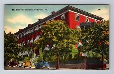 Pottsville PA-Pennsylvania, Pottsville Hospital Building, Vintage Postcard picture
