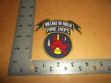 Village Of Holly Fire Department Patch~Michigan~MI~New~EMS~Rescue~Emergency~Dept picture