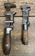 Coes 8 1/2” & PS&W 7” Mechanics Monkey Wrenches Need Work picture