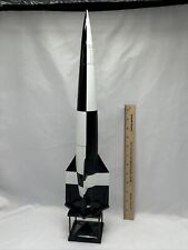 Large V2 German Rocket Display Wood Model  21” Tall picture