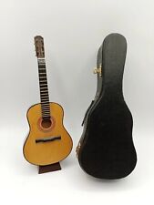 Miniature Acoustic Six String Guitar in Guitar Case w/Stand picture