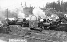 Peninsular Railway Company Railroad Yards Shelton Washington WA Reprint Postcard picture