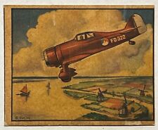 1939 Gum World in Arms,  (R173), Airplanes #16  Dutch Fokker 