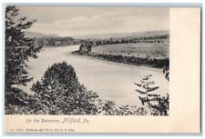 c1905 Up Delaware Milford Pennsylvania Vintage Antique National Art  Postcard picture
