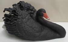 Franklin Mint 'The Black Australian Swan' By Ronald Van Ruyckevelt c1987 Bisque picture