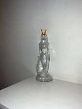 Vintage 1970s Avon Mermaid Glass Bottle picture