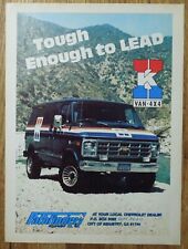 1978 PATHFINDER Equipment Co. Chevy Van 4x4 Magazine Ad - Tough Enough To Lead picture