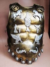18 Guage Brass Medieval Roman Fusions Cuirass Knight Reenactment Breastplate picture