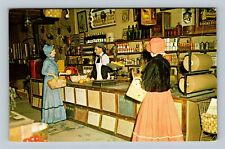 St. Augustine FL, Oldest Store Museum Period Characters Vintage Florida Postcard picture
