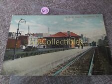 PBND Train or Station Postcard Railroad  RR P RR DEPOT CANONSBURG PA picture