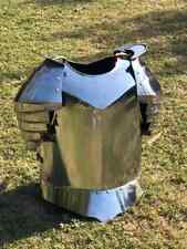 Medieval Times Shoulder Guard Steel Breastplate Fantasy Half Armour Costume picture