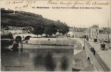CPA Montereau Les deux Ponts FRANCE (1100784) picture