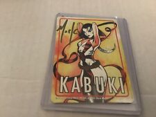1995 Caliber Cards Kabuki David Mack Auto picture