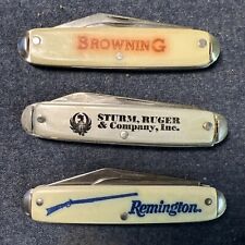 Vintage Pocket Knife Browning Remington Sturm Ruger picture