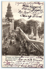 1907 Terraces at Halensee Inh Bernhard Hoffmann Kurfuerstendamm Germany Postcard picture