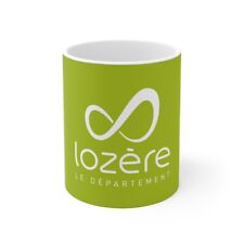 Flag of Lozère France - White Coffee Cup 11oz picture