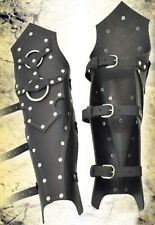 DGH Necromancer Greaves  Leather Armor for LARP and Cosplay picture
