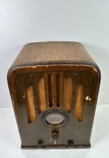 1937 PHILCO MODEL 37-640 Rare Wood Tombstone Radio picture