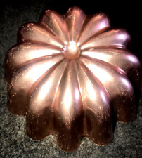 Set of 7 Copper Cake pans picture