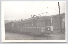 RPPC Pittsburgh Pennslyvania Trolley Tram 832 South Connellsville Photo Postcard picture