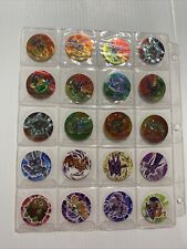 YU-GI-OH TAZOS 12 Shiny and 8 TAZOS Fly Vintage 1996 Sabritas México lot of 20 picture