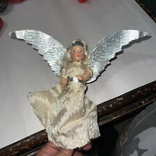 Vintage 1940s Noma Composition  Christmas Angel Tree Topper picture