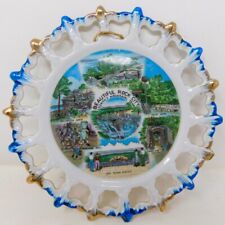 1950's Rock City Lookout Mountain Tennessee Souvenir Plate 8.5