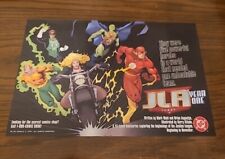Promo Poster JLA Year One 1997 DC Comics Mark Waid PROMO 7x10  picture
