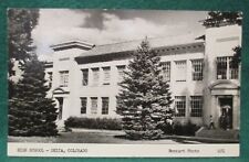 Estate Sale ~ Vintage Real Photo Postcard - Delta, Colorado - High School  RPPC picture