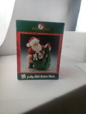 Vintage Kurt S. Adler Santa Jolly Old Saint Nick Claus and Paws Dogs & Cat Box  picture