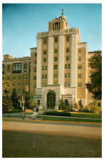 Colorful Rochester Minnesota MN Postcard St Mary's Hospital Posted 1960's VGC picture
