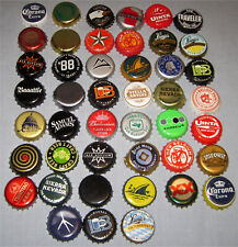 Lot Of 45 Different US & Foreign Beer Bottle Caps Crowns picture