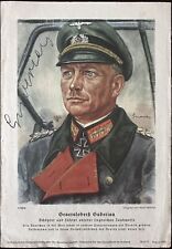 Autograph of Heinz Guderian (with COA) picture