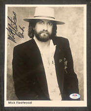 MICK FLEETWOOD Signed Autograph 8 x 10 Photo PSA - Fleetwood Mac Founding Member picture