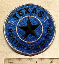 Texas Boater Education Patch picture