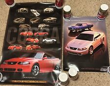 2 - Ford Dealer Posters featuring - 2003 - 2004 Mustang Cobra SVT - Terminator picture