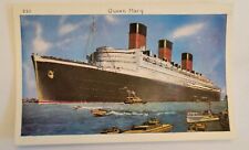  WHITE STAR OCEAN LINER  RMS QUEEN MARY OLDEST SHIP POST 1930's CUNARD  picture