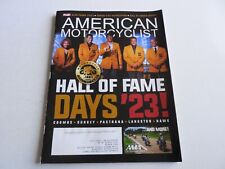 American Motorcyclist magazine 2023 Honda V45 Interceptor 750 feature AMA picture