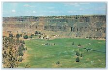 c1950's Bird's Eye View Of Crooked River Ranch Terrebone Oregon OR Postcard picture