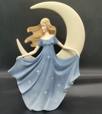 CloudWorks Angel “Moonlight Night” 41403 Lady with Crescent Moon 2003 Figurine picture