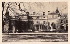  Postcard RPPC Front View Home Franklin Roosevelt Hyde Park NY  picture