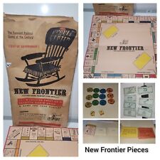 New Frontier Rare Anti JFK J.F.K John & Jackie Kennedy Board Game 1962 *See Pics picture