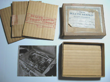 Duluth Engraving Glass Negative Circa 1917 Car Motor with Box picture