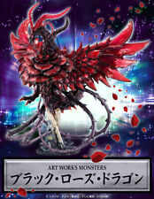 NEW MegaHouse ART WORKS MONSTERS Yu-Gi-Oh 5D's Black Rose Dragon Painted Figure picture