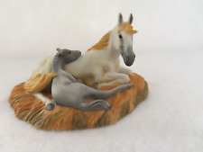 Camargue 1996 Franklin Mint Pride Of The Spring Mother And Foal - MIB picture