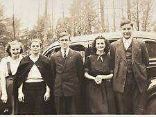 Vintage photograph Friends in Gettysburg PA Circa 1939 C1 picture