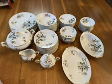 Beautiful Vintage Hard To Find Grace China Japan Apple Blossom Dessert Bowls picture